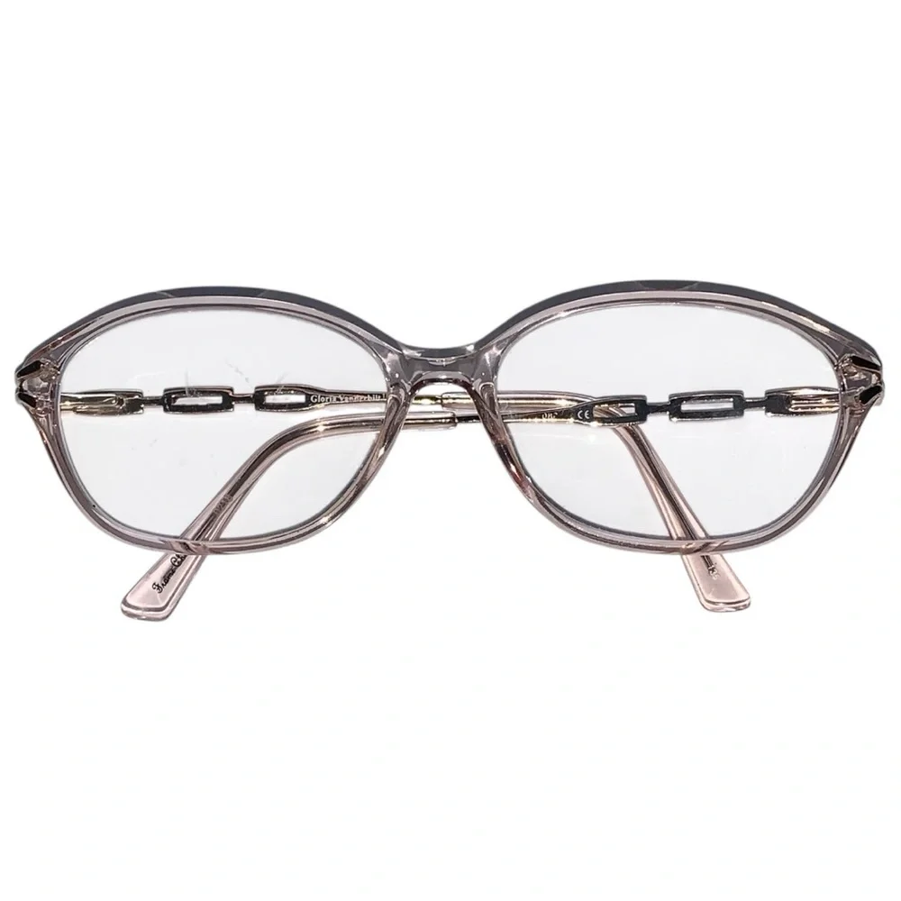 Gloria Vanderbilt Pink Glasses with Elegant Detailing